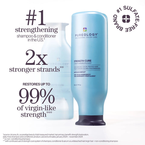 Strength Cure Conditioner: Repairing Conditioner for Damaged Hair